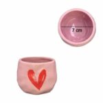 Vaso cerâmico redondo